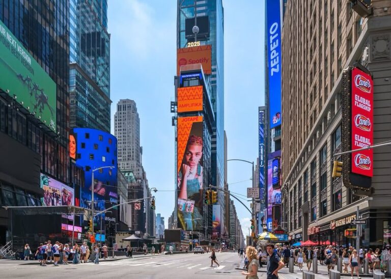 Do freestyle ao destaque internacional: Jotapê estampa telão na Times Square