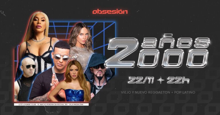 Festa Obsesión celebra 10ª edição com festa temática dedicada aos hits latinos dos anos 2000