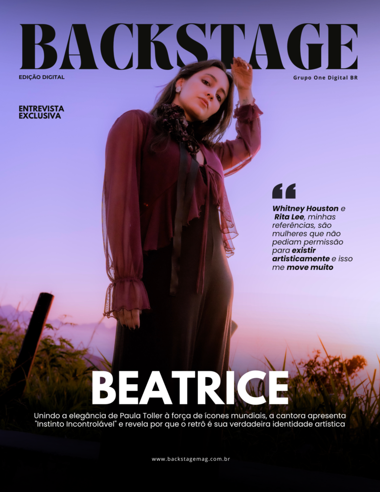 Beatrice na Backstage Digital | Ed. 76