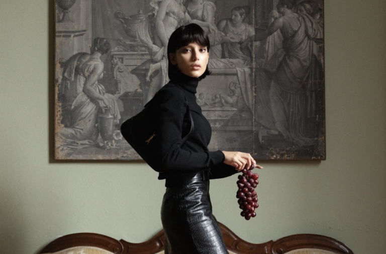 Livia Nunes consolida histórico com a Gucci e prestigia desfile da maison na Milan Fashion Week Fall/Winter 26-27