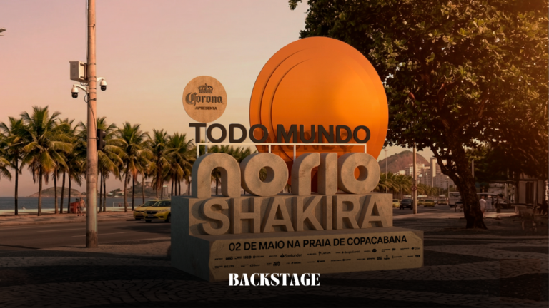 Todo Mundo no Rio ganha escultura de areia para o show de Shakira