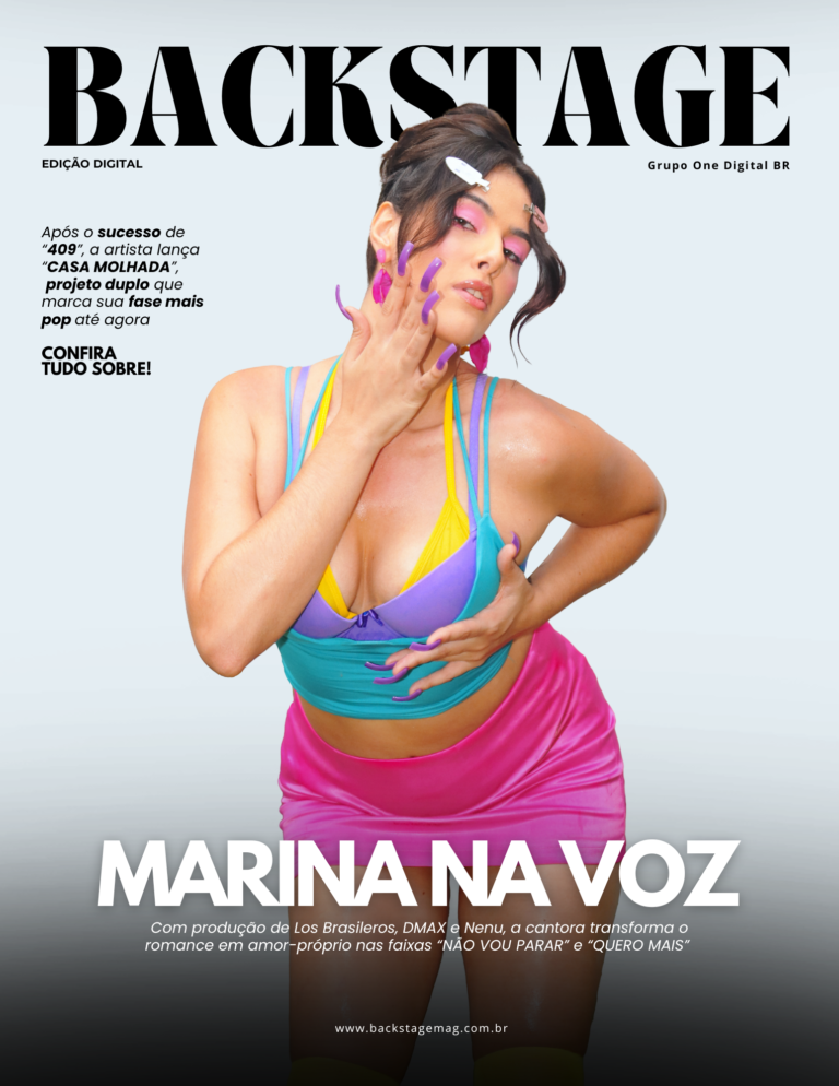 MARINA NA VOZ na Backstage Mag | Ed. 18