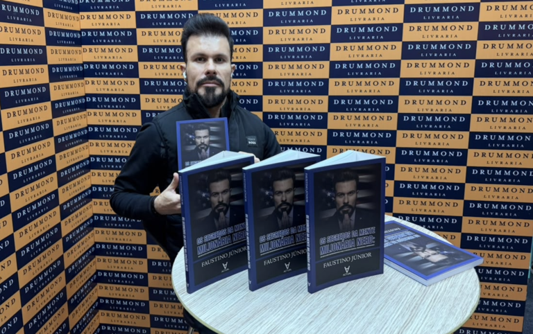 Faustino da Rosa Júnior lança na Bienal obra best-seller nos USA